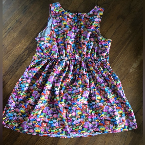 Retrolicious size 4X dress Cactus flowers Southwest bright colorful USA made - Picture 13 of 14